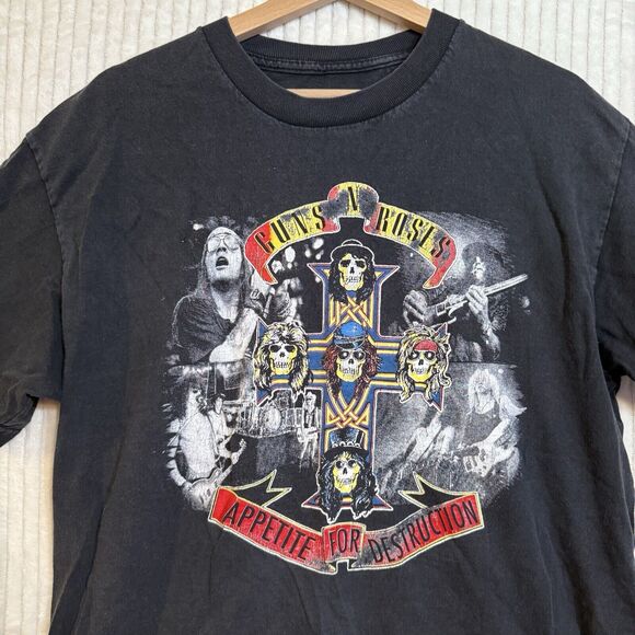 Guns-N-Roses “Appetite For Destruction” Tshirt Medium‎ Please Read - Picture 10 of 16